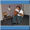 Andreas spielt 'Leaving' ein